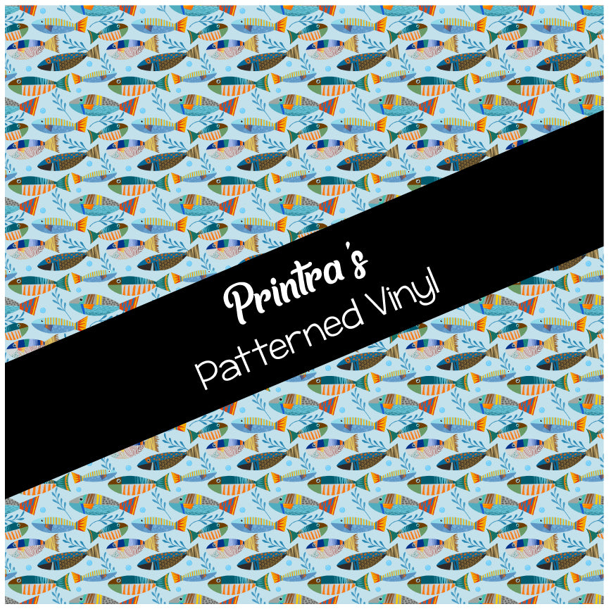 Gone Fishing #01 Patterned Vinyl