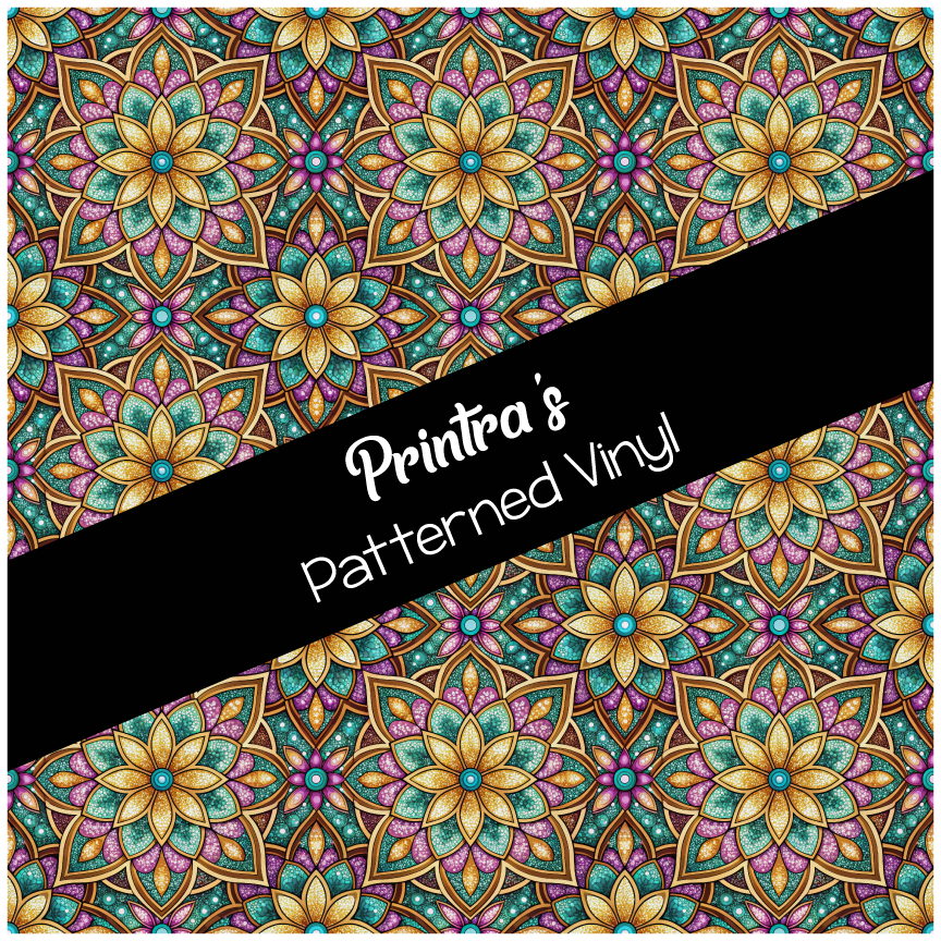 Sunlit Lotus #01 Patterned Vinyl