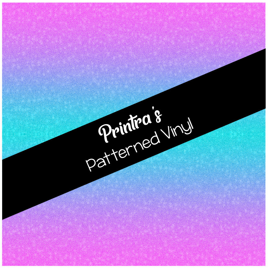 Glitter Effect Ombre #01 Patterned Vinyl