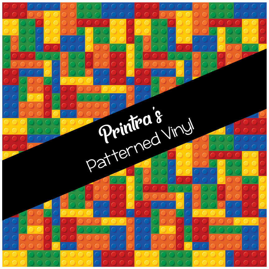 Play Blocks #01 Patterned Vinyl