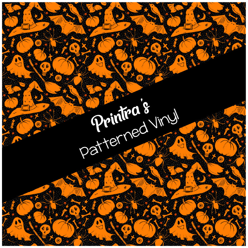 Halloween #01 Patterned Vinyl