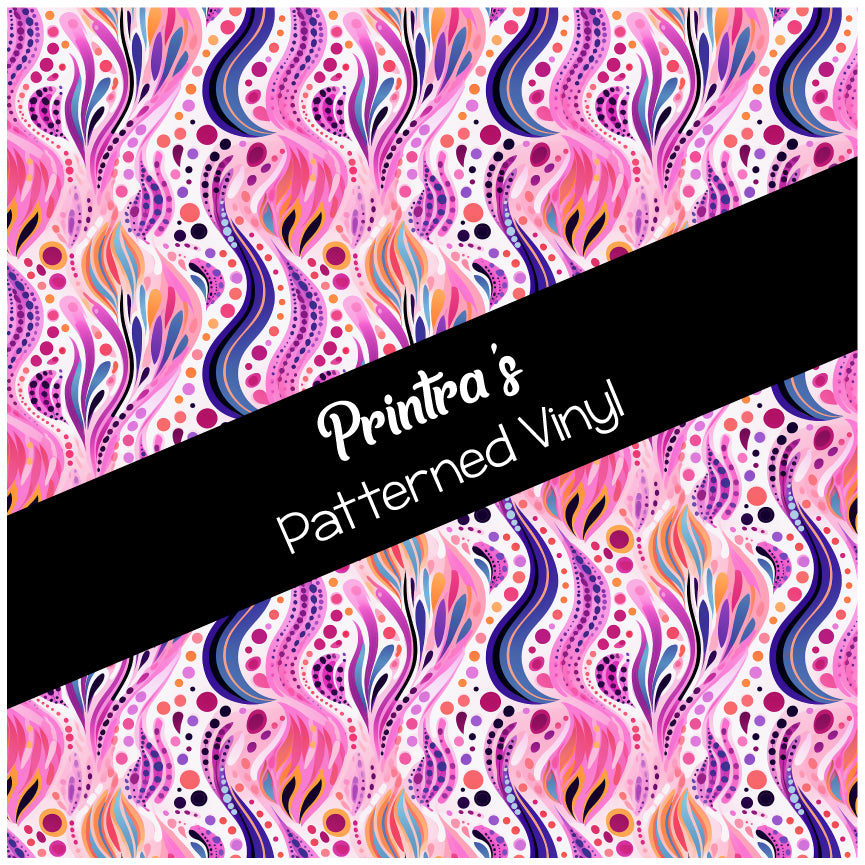 Whimsical Blossoms #01 Patterned Vinyl