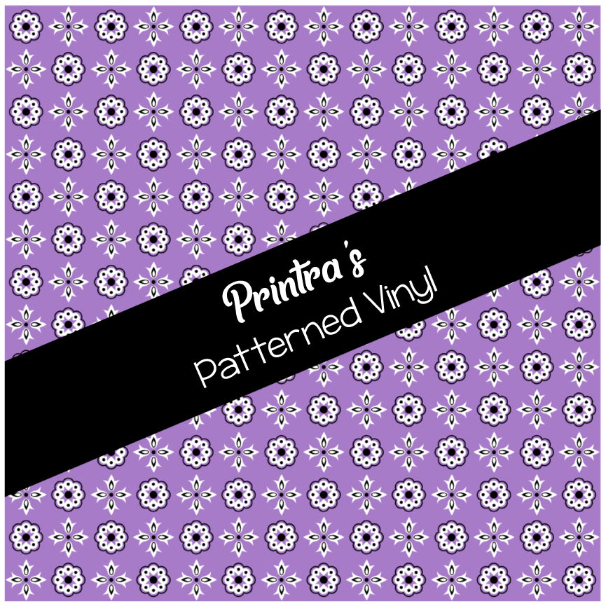 Bandana Purple #01 Patterned Vinyl