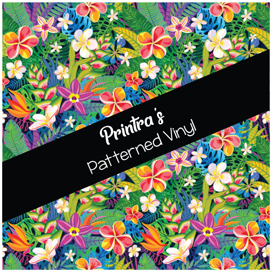 Tropical Vibes #01 Patterned Vinyl