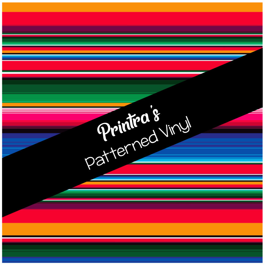 Mexican Serape #01 Patterned Vinyl