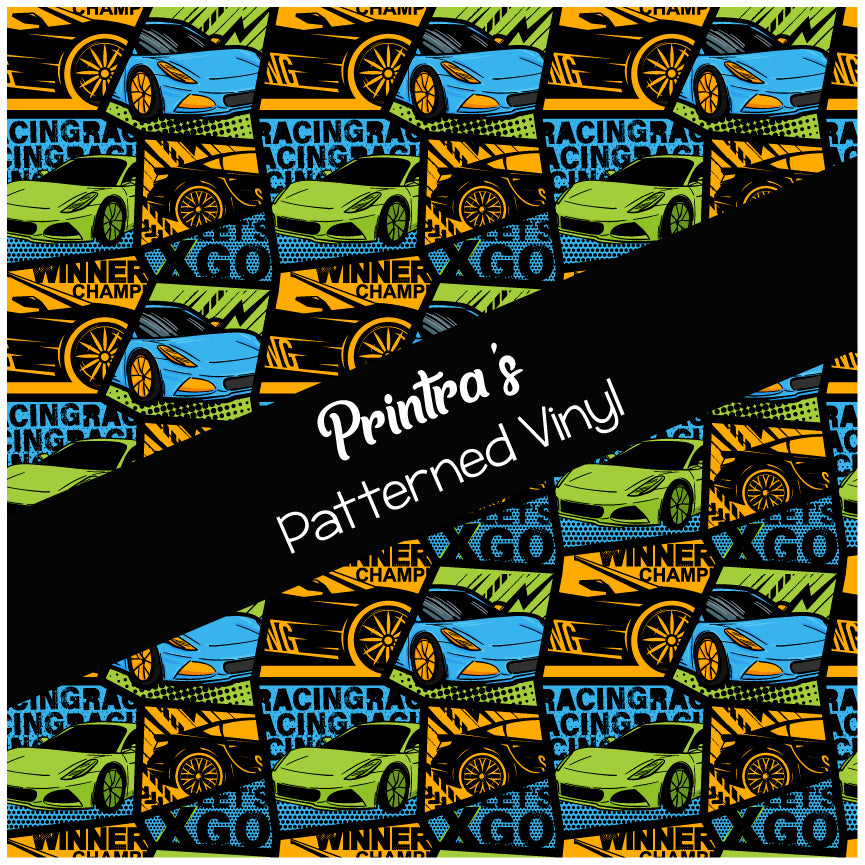 Speed Grid #01 Patterned Vinyl