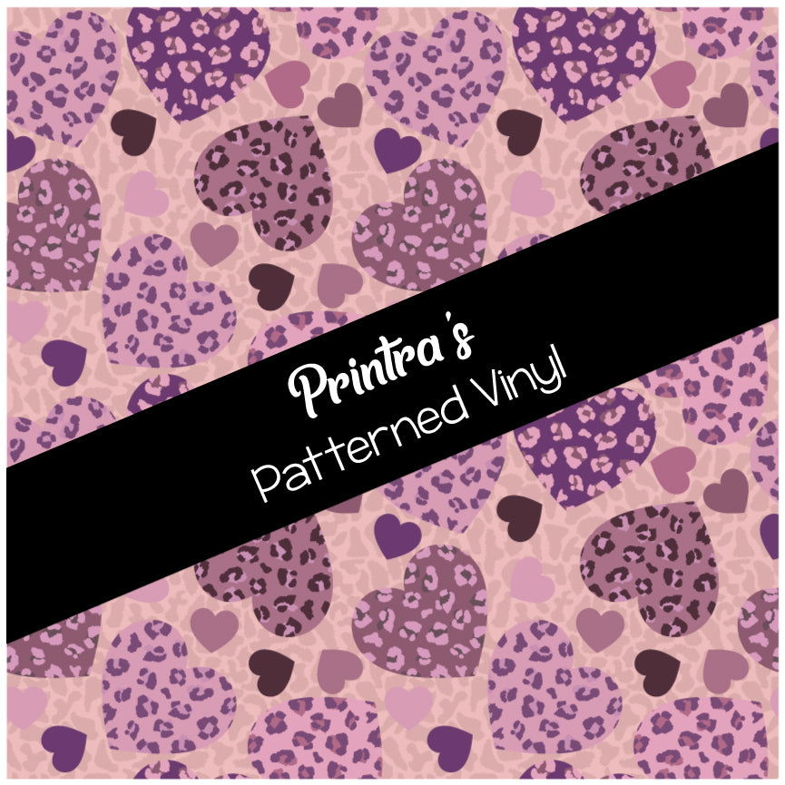 Wild Hearts Patterned Vinyl