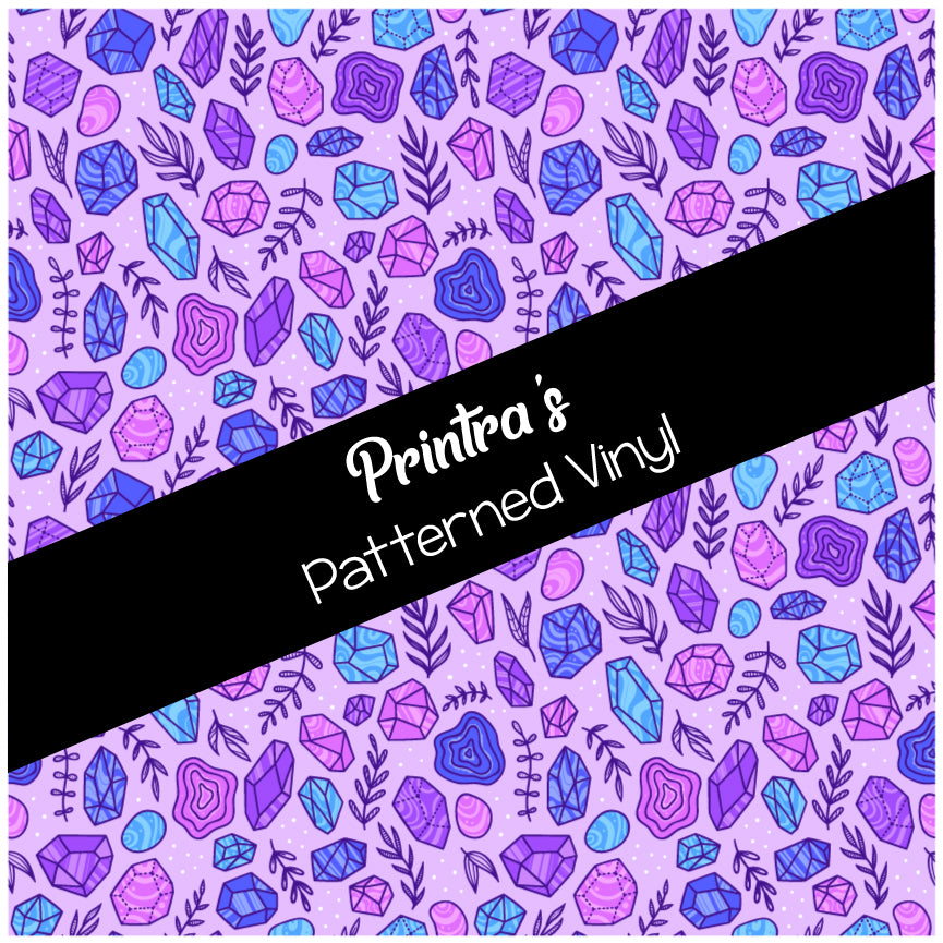 Crystals #01 Patterned Vinyl