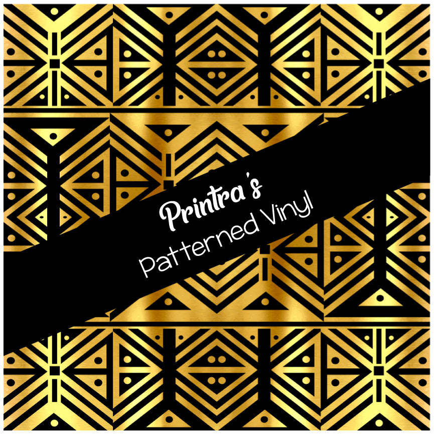 Gatsby Gold #01 Patterned Vinyl