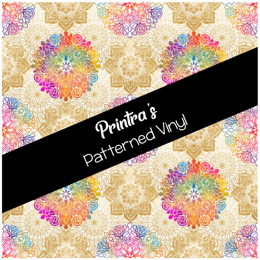 Mandala #01 Patterned Vinyl