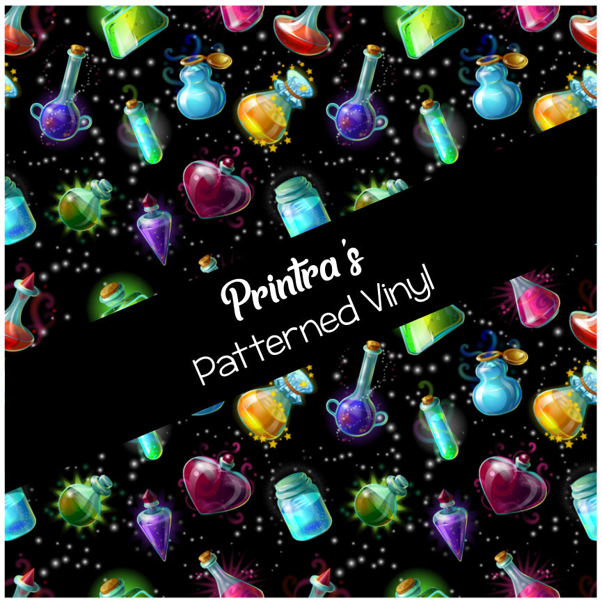 Magic Potions #01 Patterned Vinyl