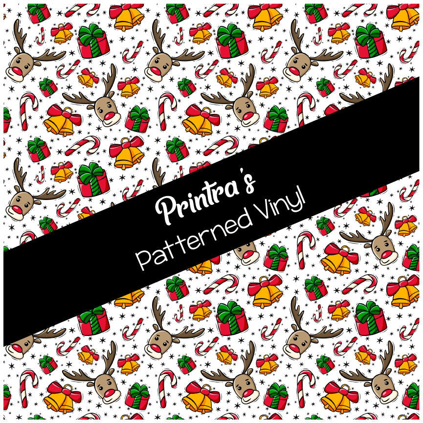 Cute Christmas #01 Patterned Vinyl