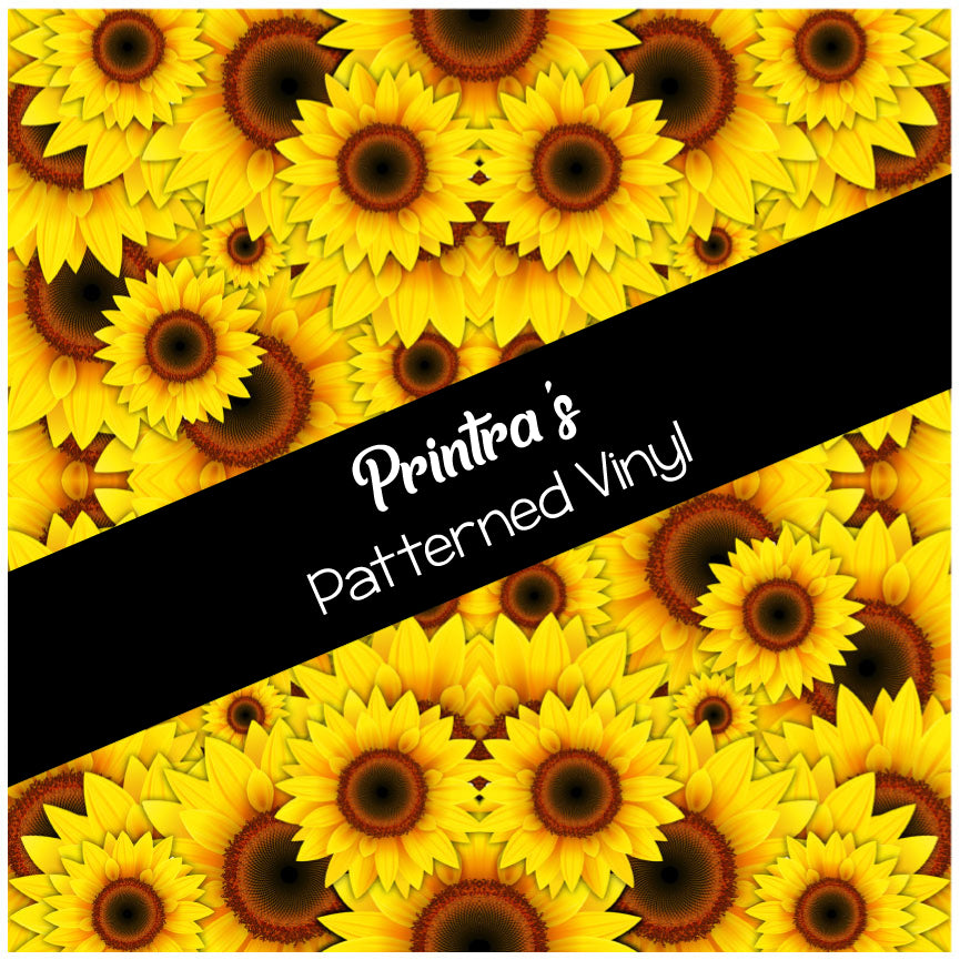 Sunflowers #01 Patterned Vinyl