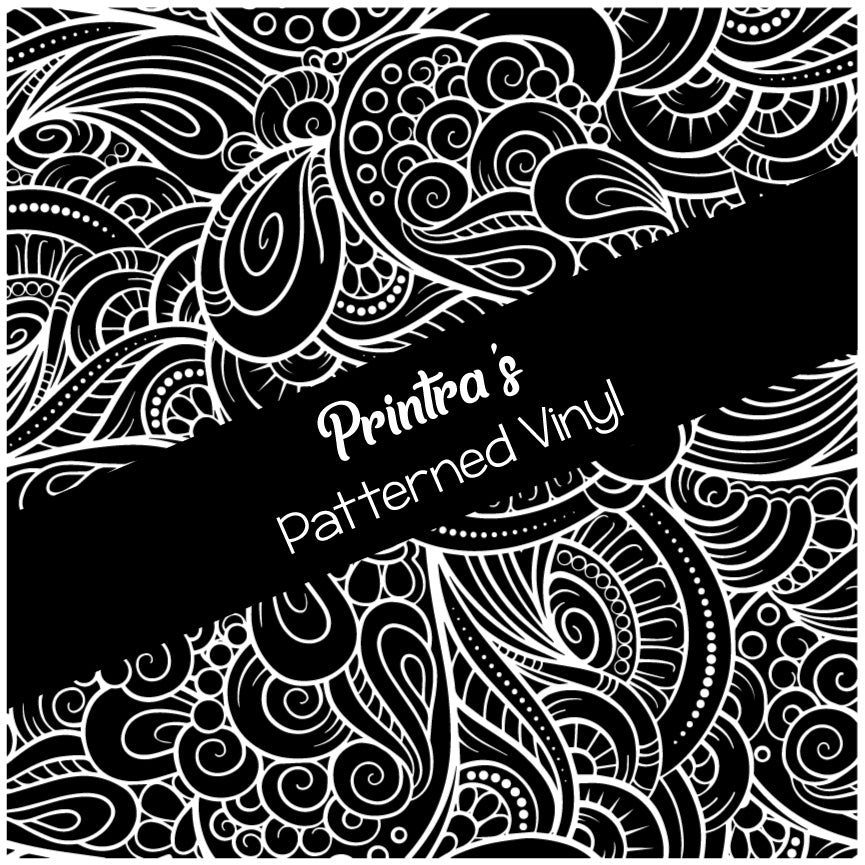 Black & White #01 Patterned Vinyl