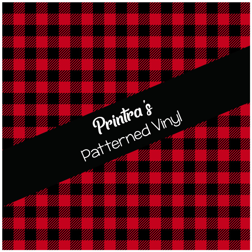 Christmas Plaid #02 Patterned Vinyl
