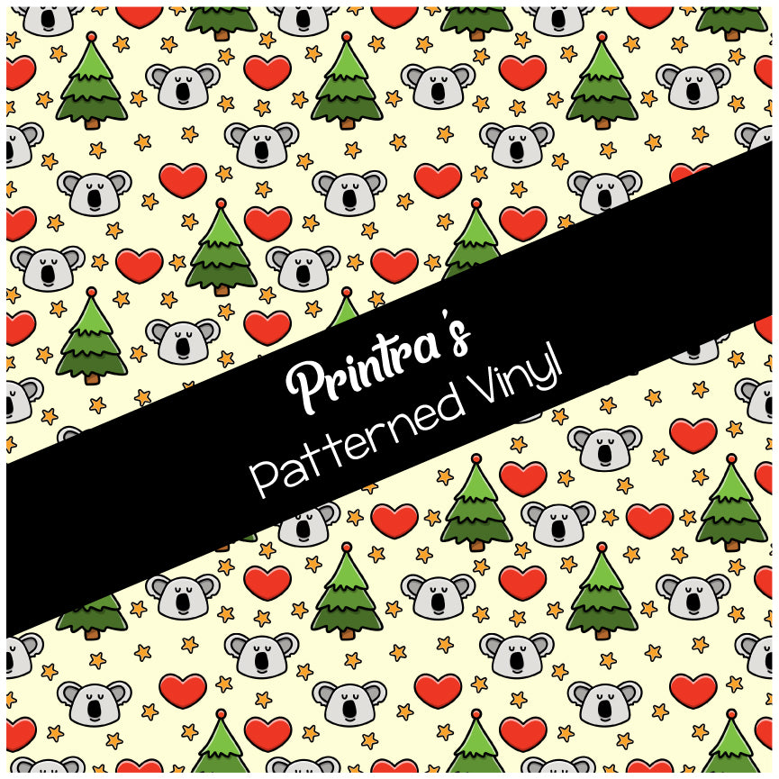 Cute Christmas #02 Patterned Vinyl