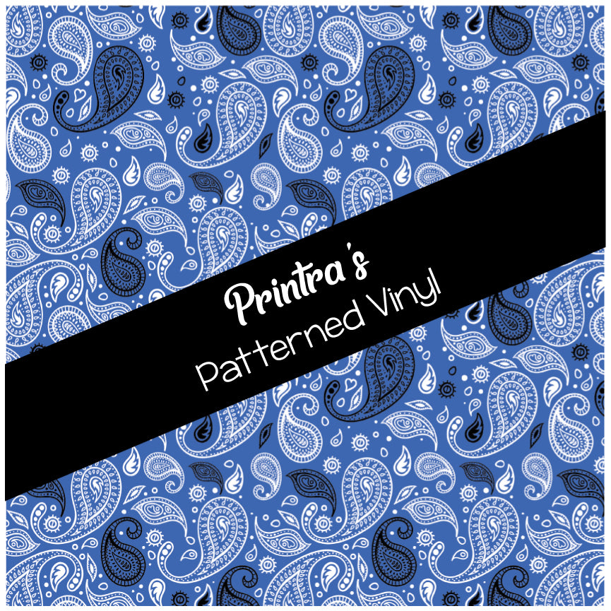 Bandana Paisley #02 Patterned Vinyl