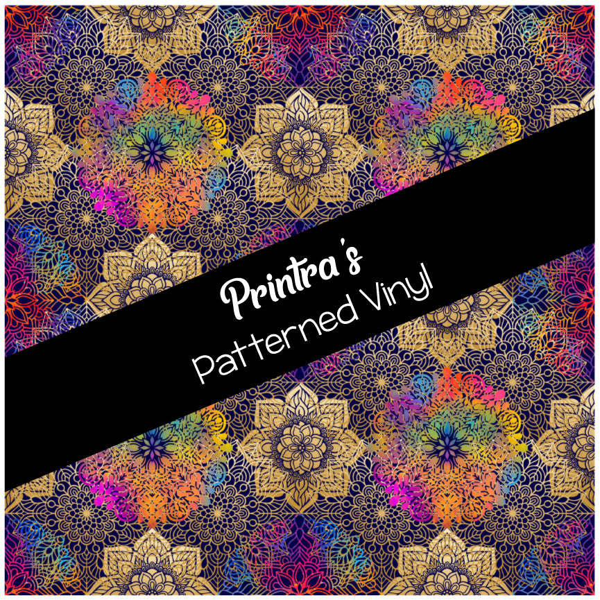 Mandala #02 Patterned Vinyl