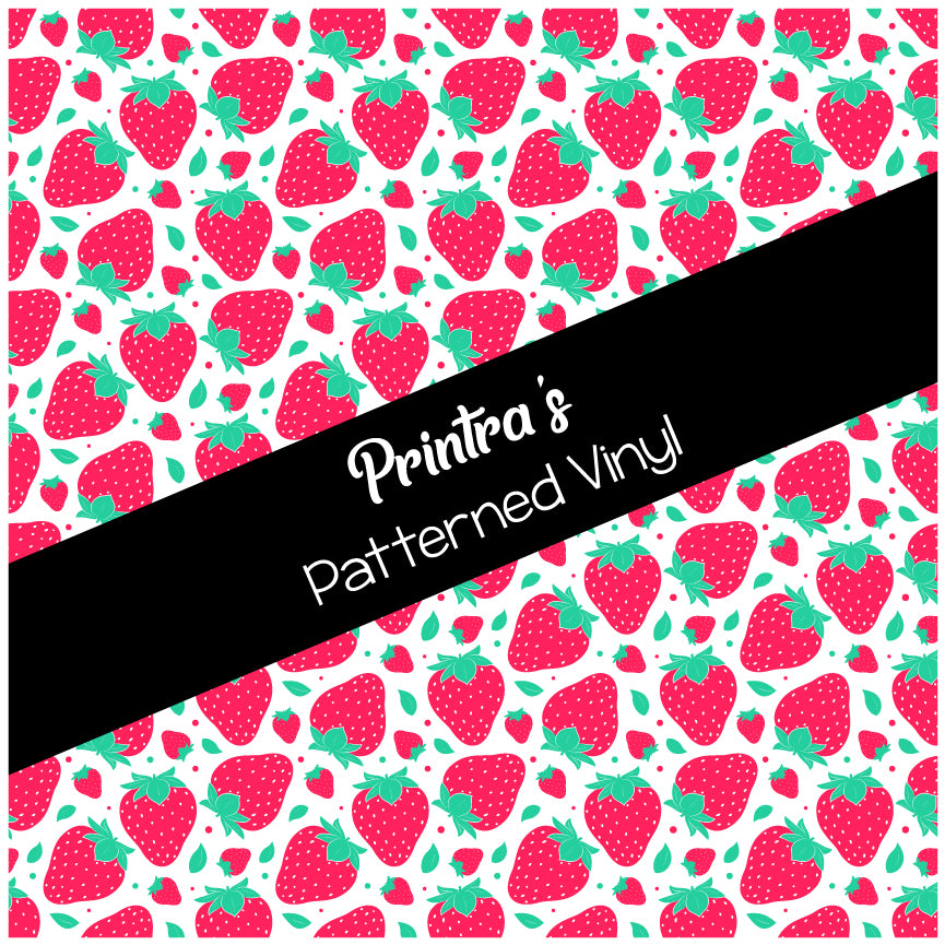 Strawberries #02 Patterned Vinyl