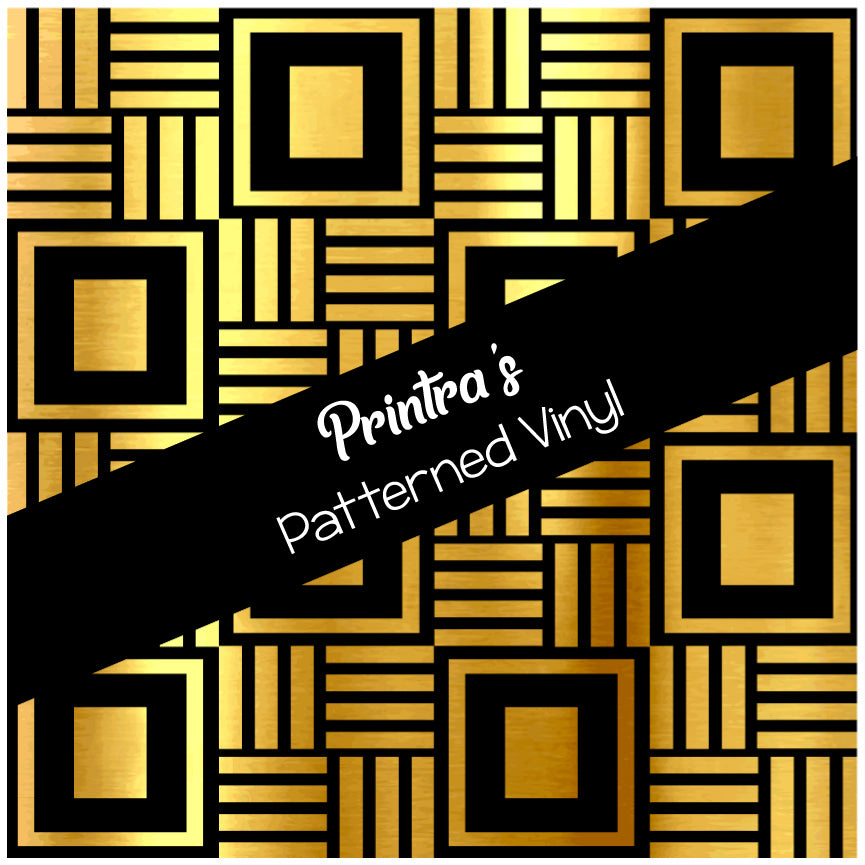 Gatsby Gold #02 Patterned Vinyl
