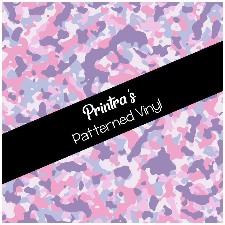 Camouflage Pastel #02 Patterned Vinyl