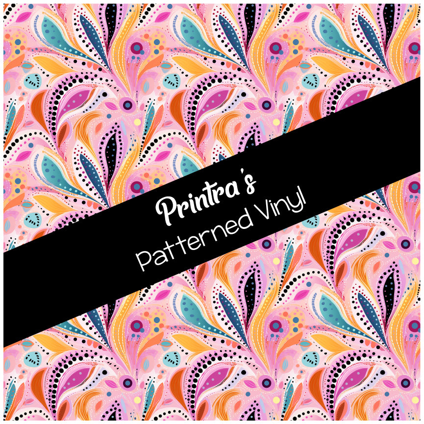 Whimsical Blossoms #02 Patterned Vinyl