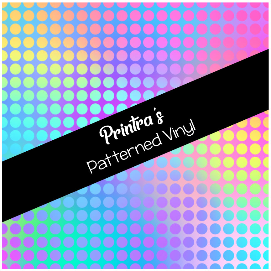 Iridescent Gradient #02 Patterned Vinyl