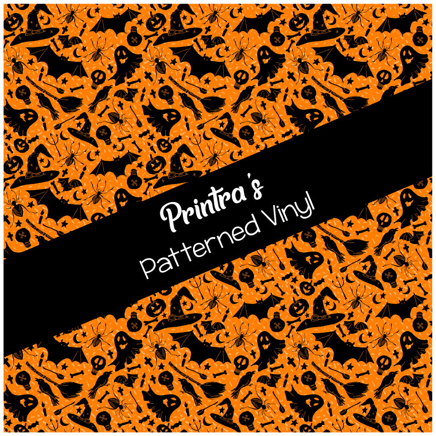 Halloween #02 Patterned Vinyl