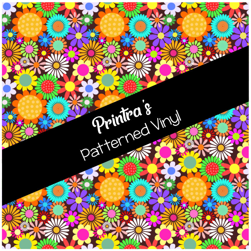 Flower Power #02 Patterned Vinyl