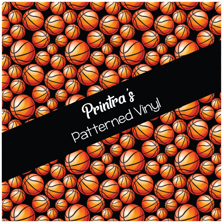 Basketball #02 Patterned Vinyl