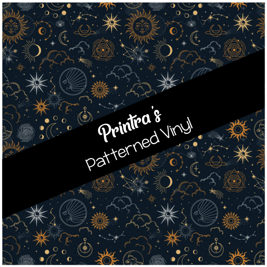 Celestial Sun #02 Patterned Vinyl
