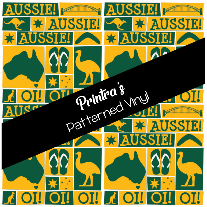 Aussie Collection #03 Patterned Vinyl
