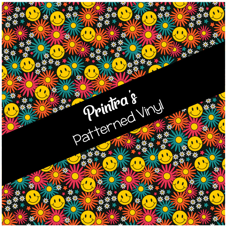 Flower Power #03 Patterned Vinyl