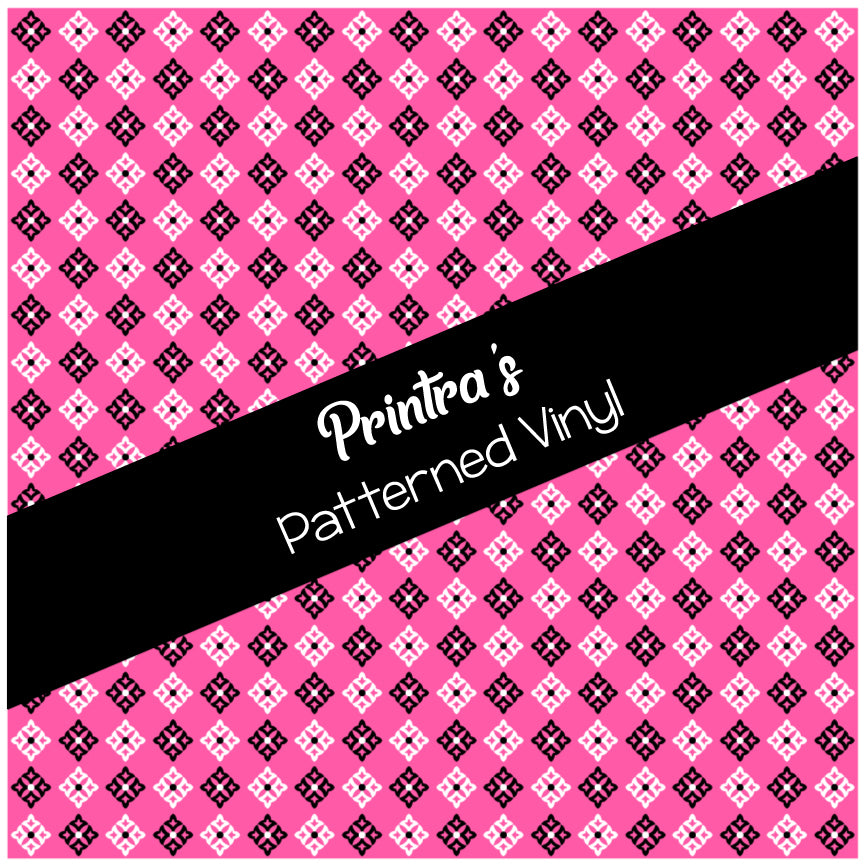 Bandana Pink #03 Patterned Vinyl