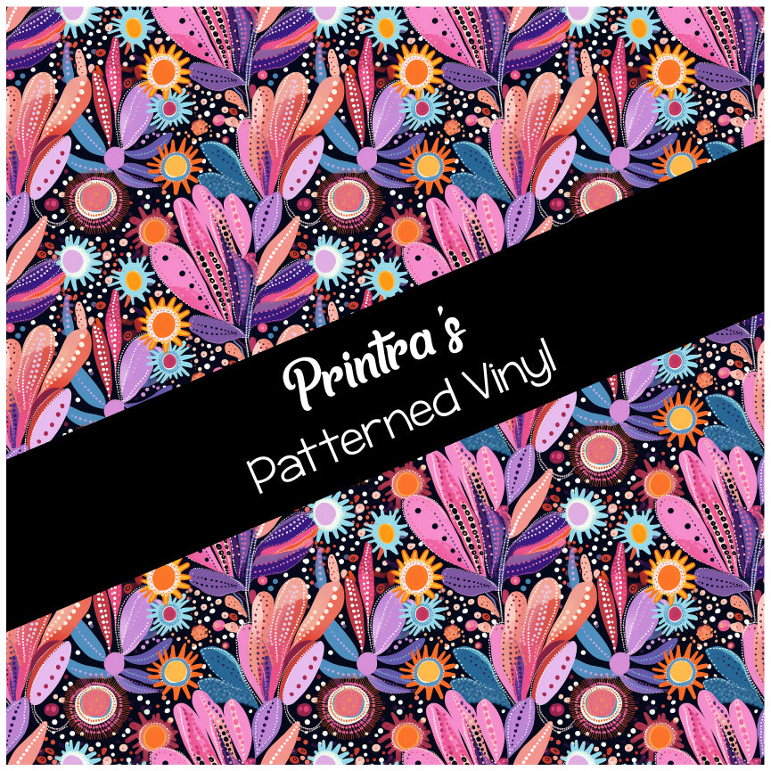 Whimsical Blossoms #03 Patterned Vinyl