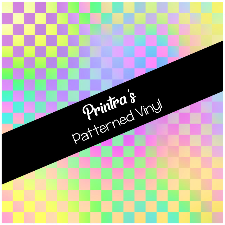 Iridescent Gradient #03 Patterned Vinyl