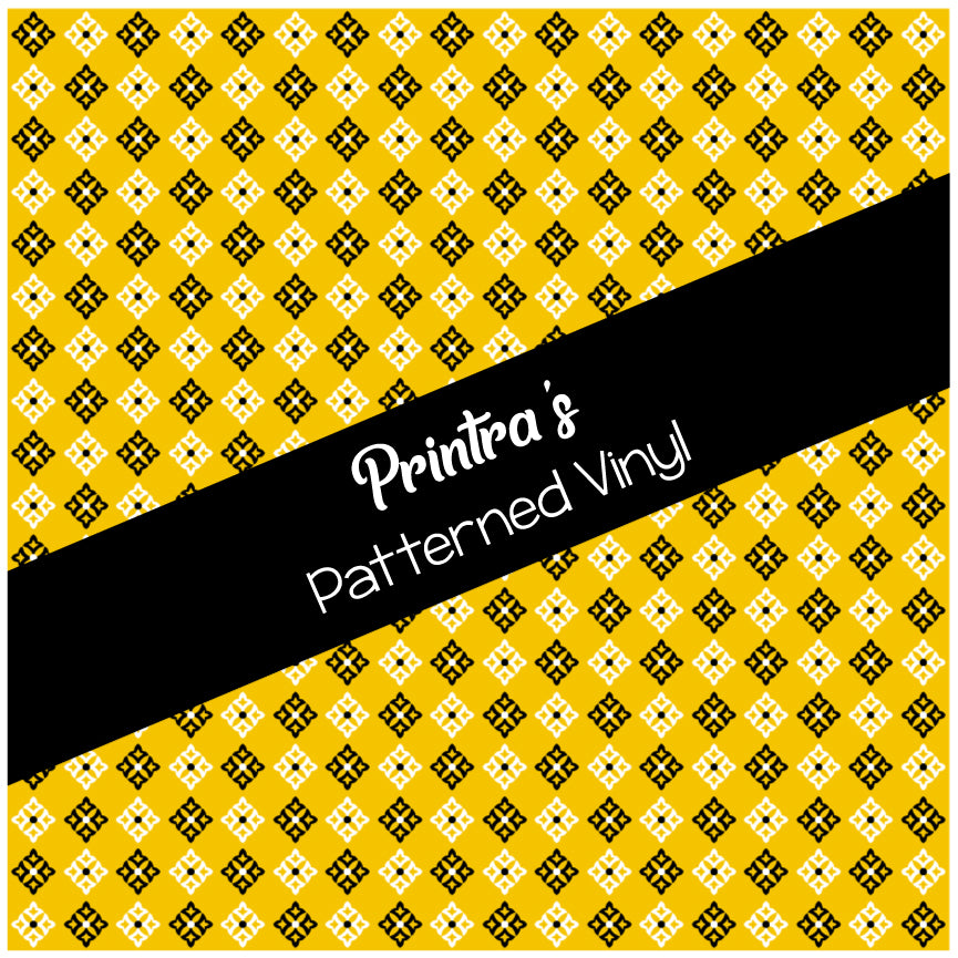 Bandana Yellow #03 Patterned Vinyl