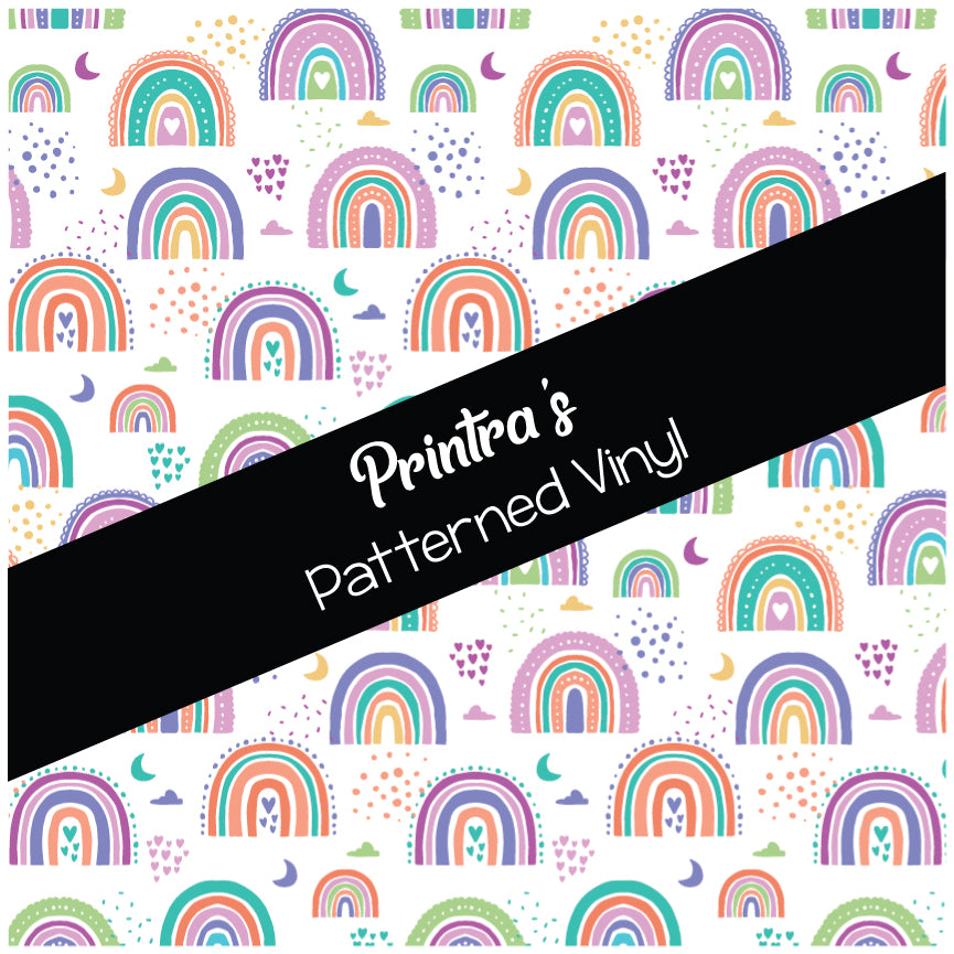 Rainbows #03 Patterned Vinyl