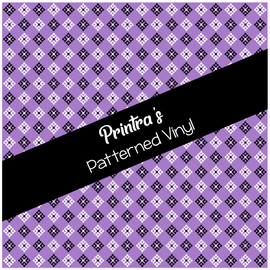 Bandana Purple #03 Patterned Vinyl