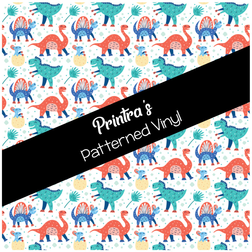 Dinosaurs #03 Patterned Vinyl