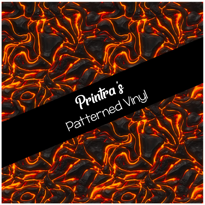 Fire & Flames #03 Patterned Vinyl