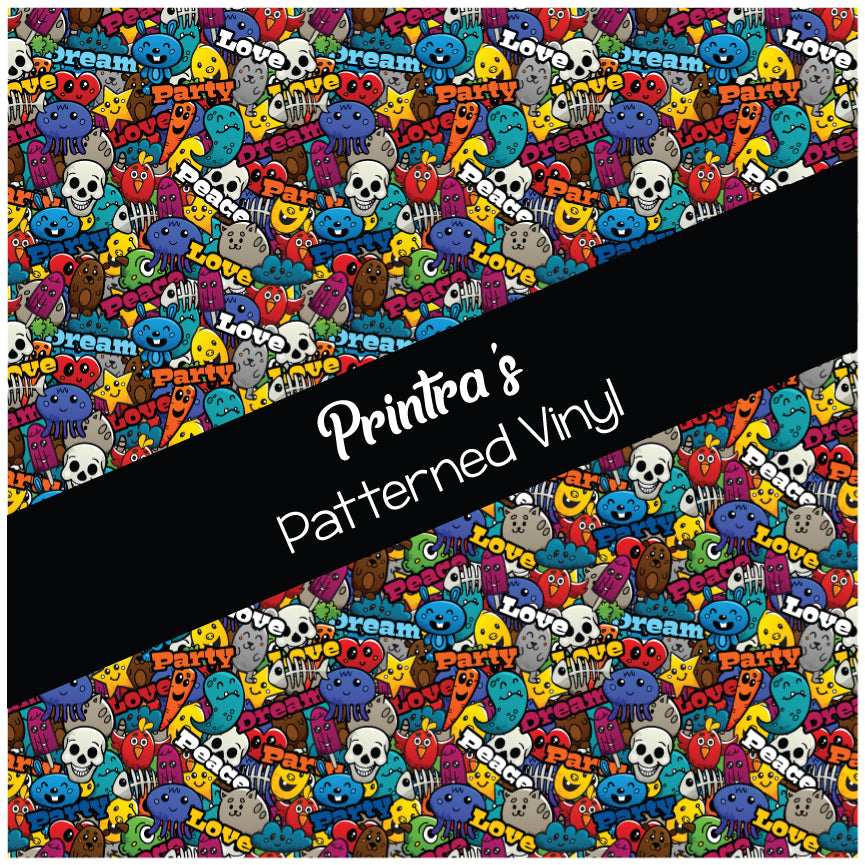 Graffiti Art #03 Patterned Vinyl