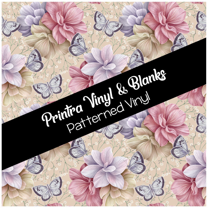 Beautiful Blooms #03 Patterned Vinyl