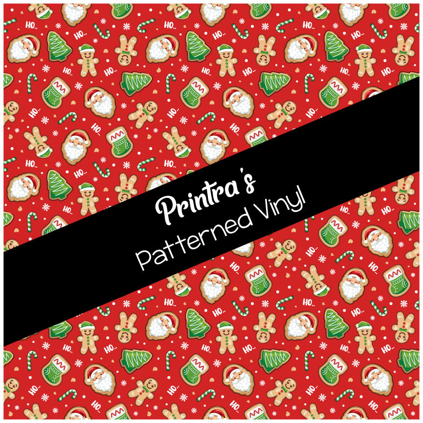 Merry Christmas #03 Patterned Vinyl