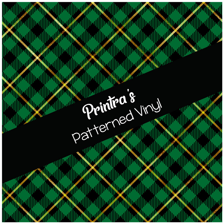 Christmas Plaid #04 Patterned Vinyl