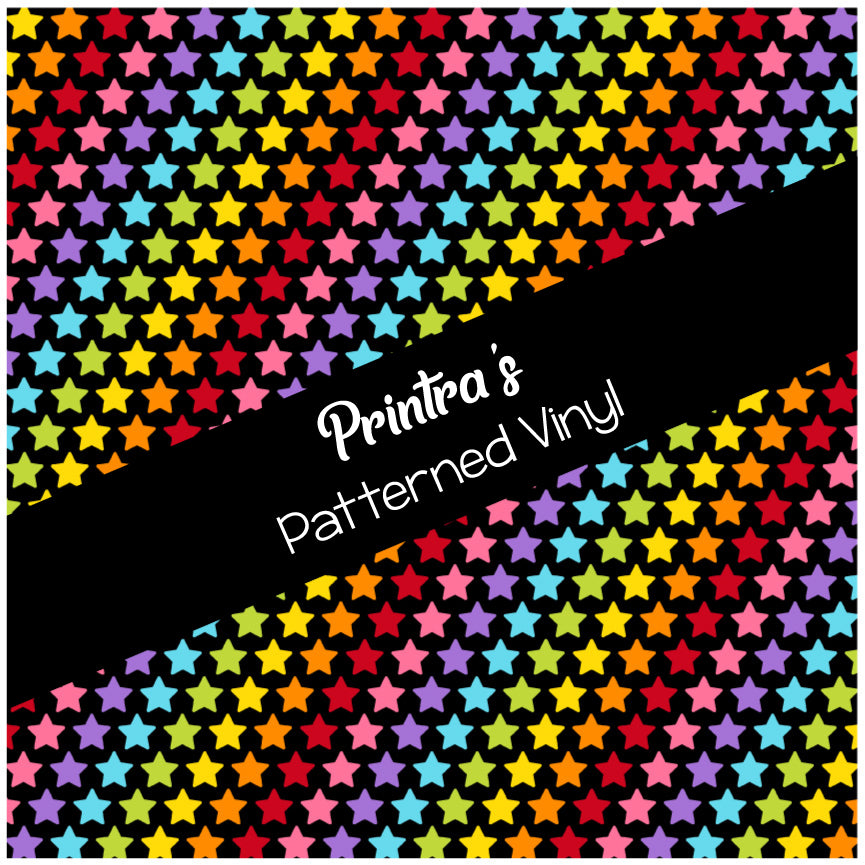 Dark Rainbow #04 Patterned Vinyl