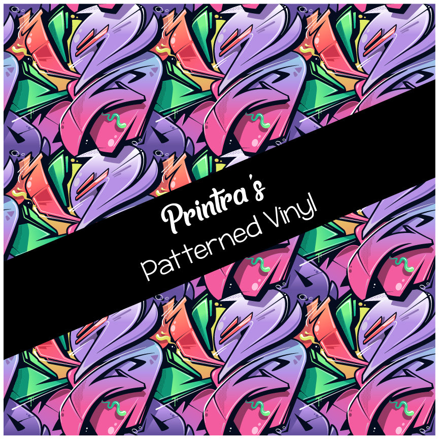 Graffiti Art #04 Patterned Vinyl