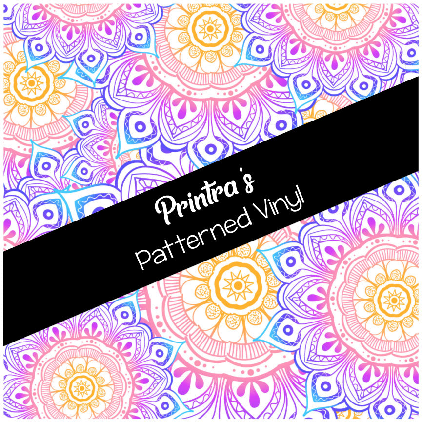 Mandala #04 Patterned Vinyl