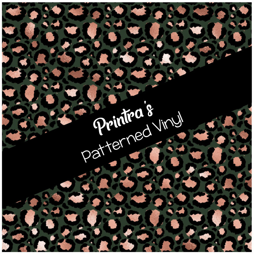 Rose Gold Leopard #04 Patterned Vinyl