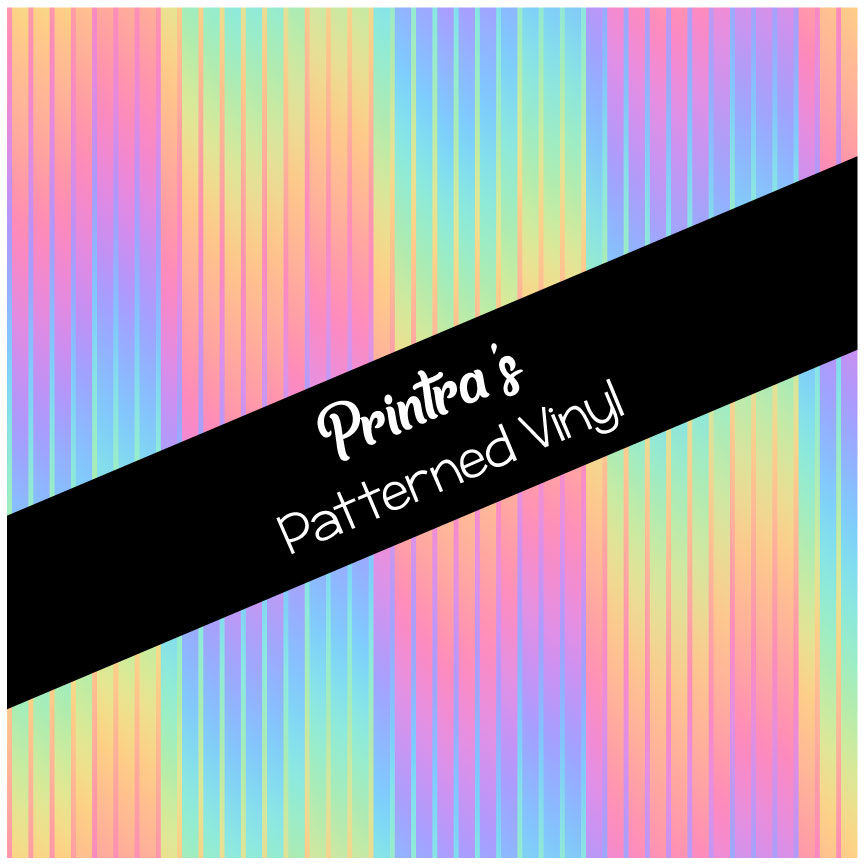 Holo Rainbow #04 Patterned Vinyl